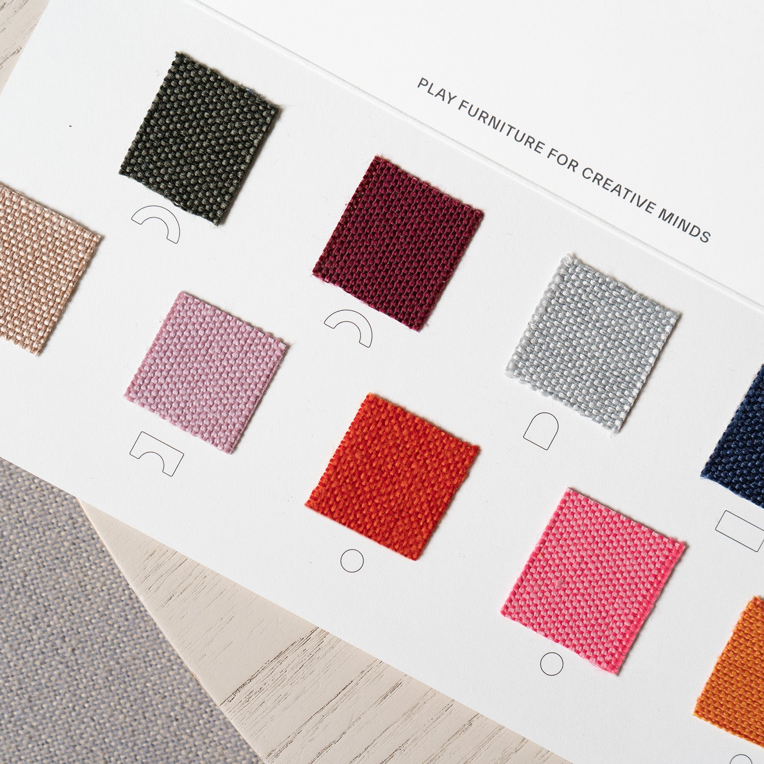 Kostenlose Stoffmuster